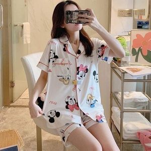 Korean Style Silk Short Pajama